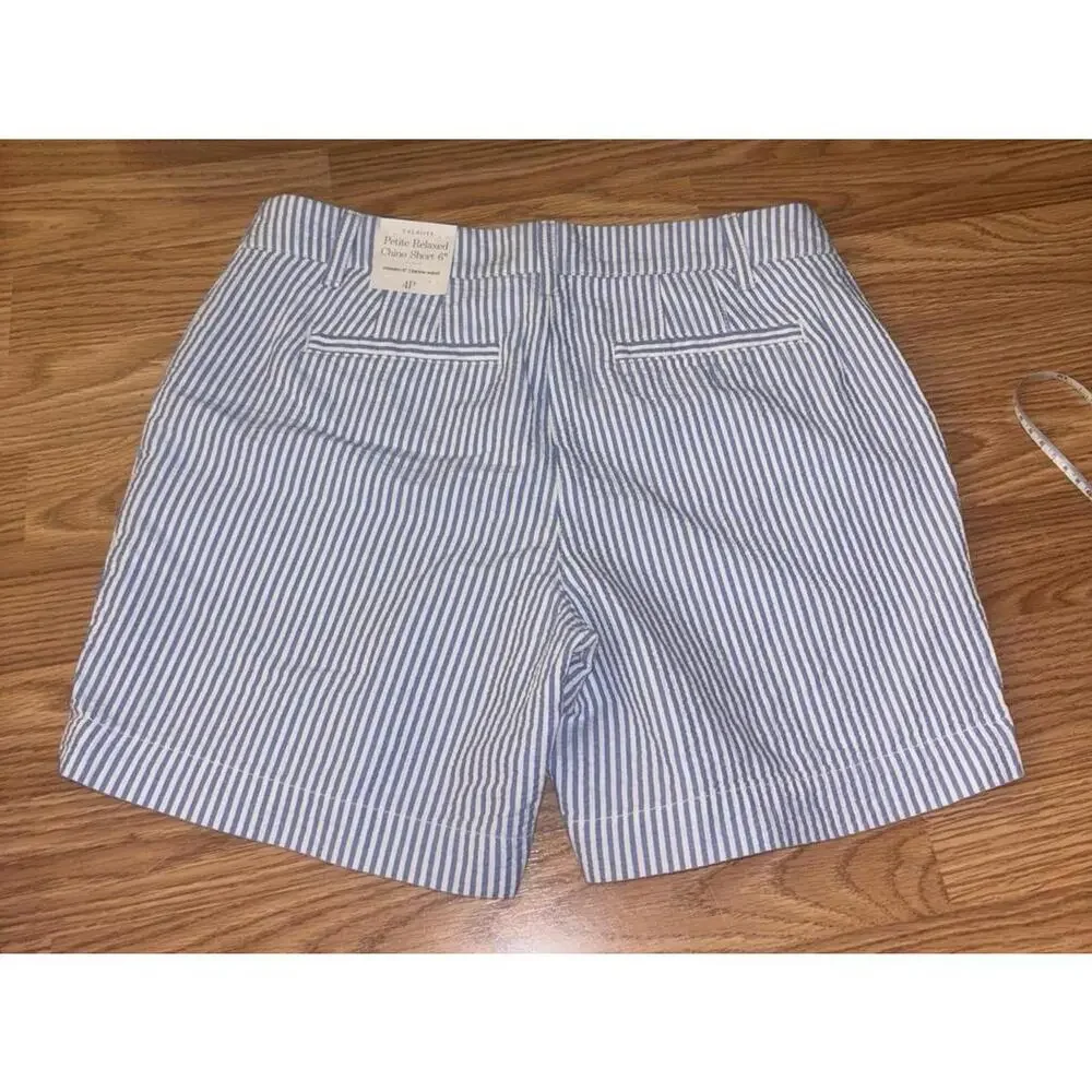 Talbots Petite Relaxed Chino Shorts Size 4 - Picture 8 of 11